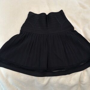 Black Harve Leger skirt , used . Size S
